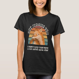 Camiseta No Juzgarte, Sólo Me Veo Este Divertido Fox Sarcas