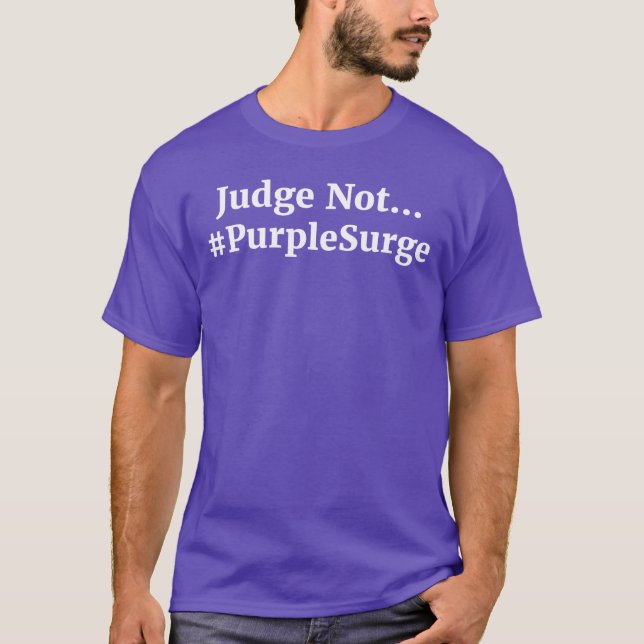 Camiseta No Juzguéis... (Anverso)