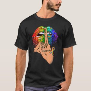 Camiseta No juzguen a Lgbt por gotear los labios de arcoiri