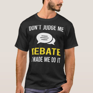 Camiseta No juzguen el debate