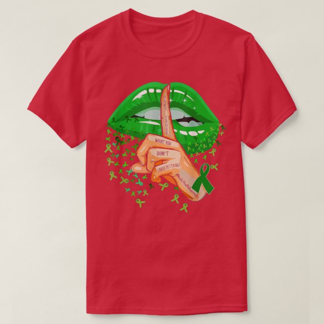 Camiseta No juzguen lo que no entienden de la salud mental (Diseño del anverso)