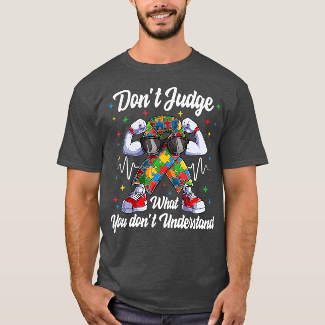 Camiseta No Juzguen Lo Que No Entienden El Autismo (6) (Anverso)