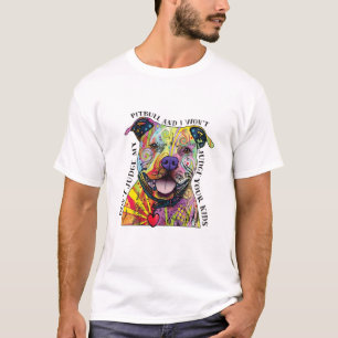 Camiseta No juzgues a mi mamá Pitbull Papá Pitbull Lover Lo