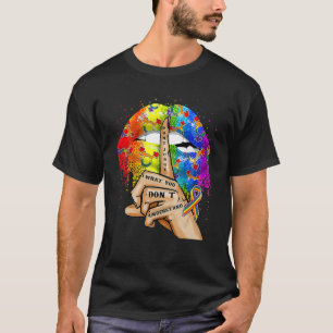 Camiseta No juzgues lo que no entiendes del Orgullo Lgbt L