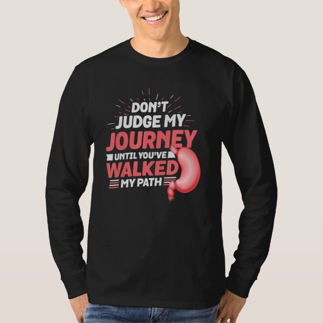 Camiseta No juzgues mi viaje hasta que hayas caminado por m (Anverso)