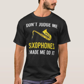Camiseta No Juzgues Saxofón