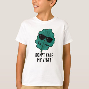 Camiseta No Kale My Vibe Funny Veggie Pun