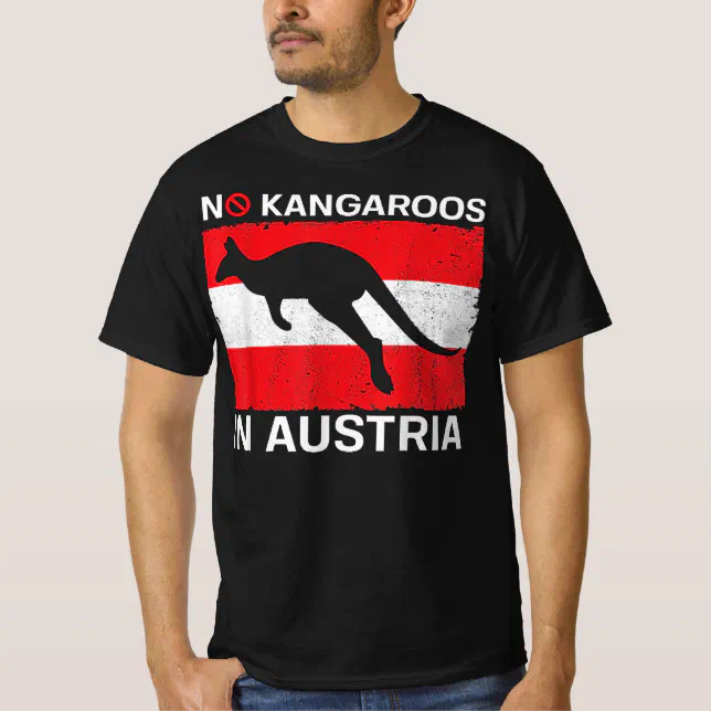 no kangaroos in austria t シャツ 安い