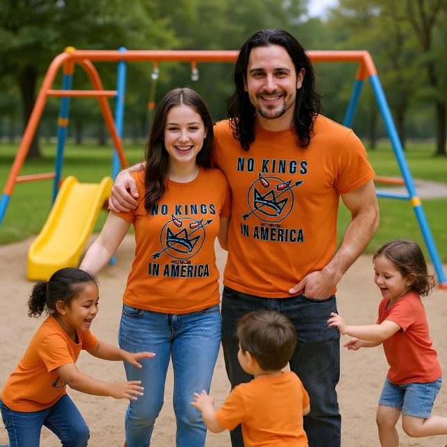 Camiseta No King Turq (Subido por el creador)