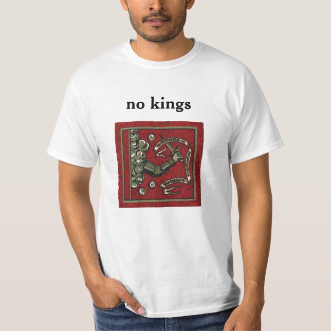 Camiseta No Kings Bedford Flag (Anverso)