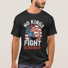Camiseta No Kings Fight Oligarchy T-Shirt