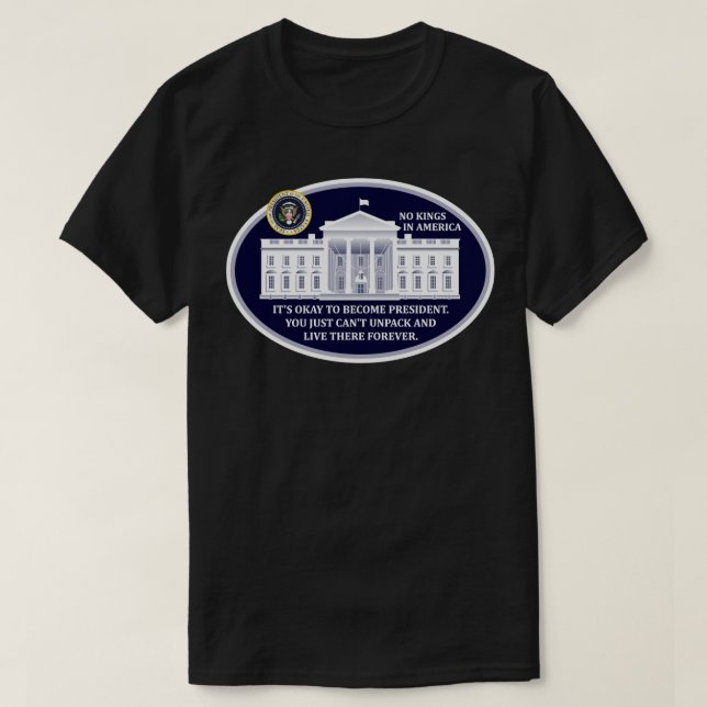 Camiseta No Kings in America (Diseño del anverso)