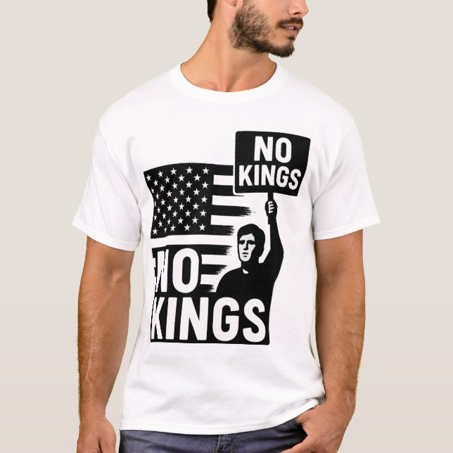 Camiseta No kings in America  (Anverso)