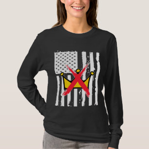Camiseta No kings in America anti Trump
