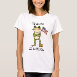 Camiseta No Kings in America Anti-Trump Protest 