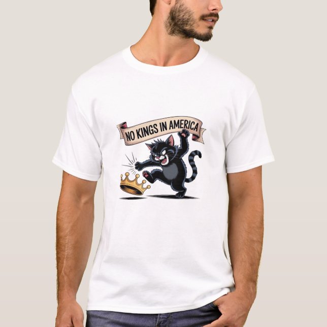 Camiseta No Kings In America Classic Creative Style (Anverso)
