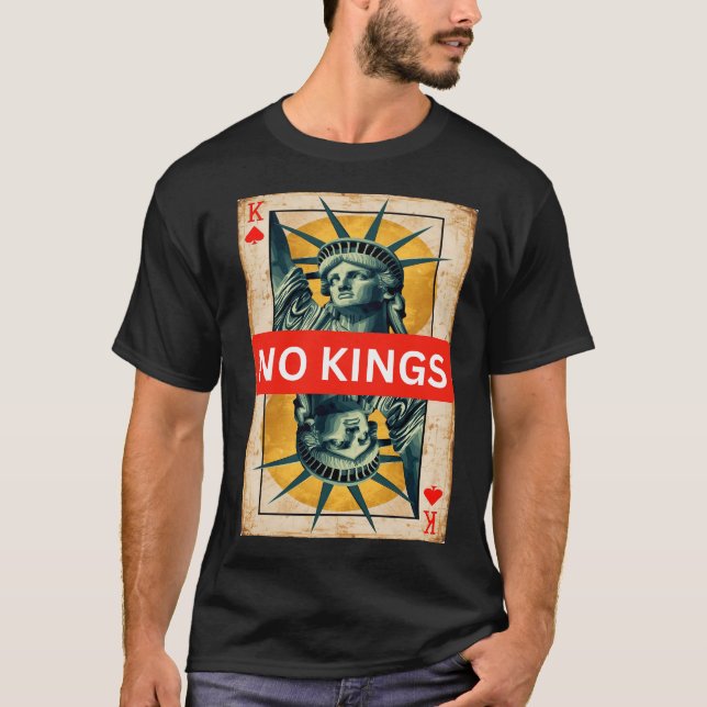 Camiseta No kings in America resist 50501 movement (Anverso)