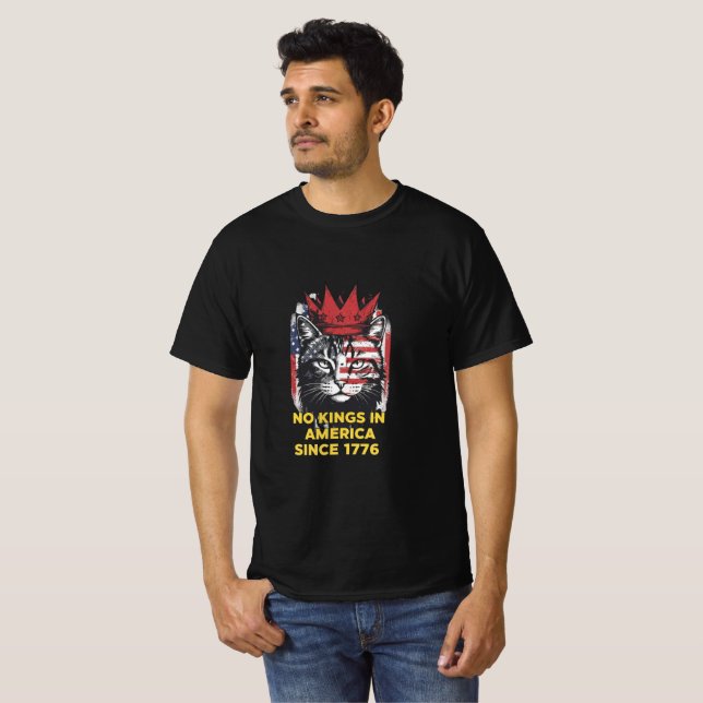 Camiseta No Kings in America Since 1776 Tshirt (Anverso completo)