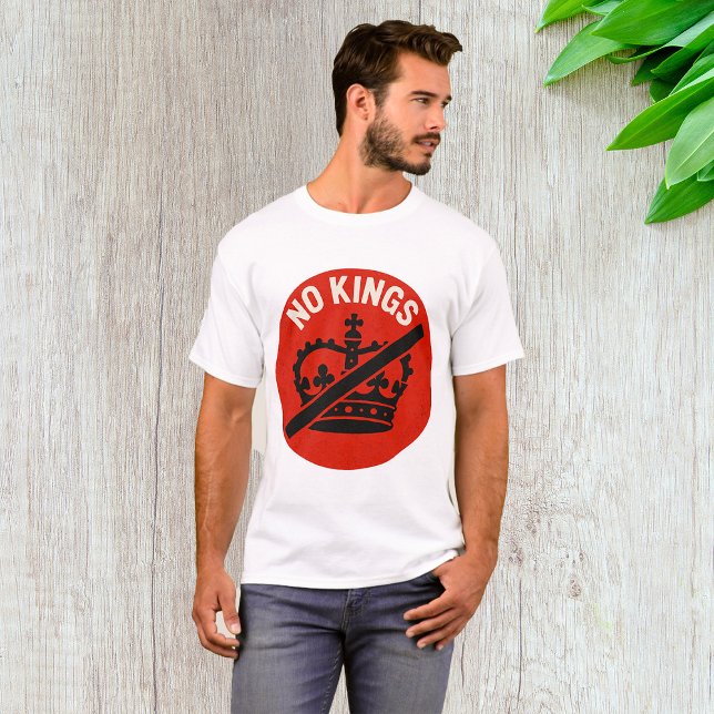 Camiseta No Kings Protest Symbol (Subido por el creador)