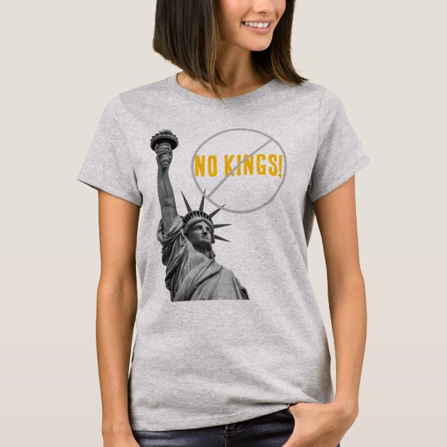 Camiseta No Kings Statute of Liberty (Anverso)