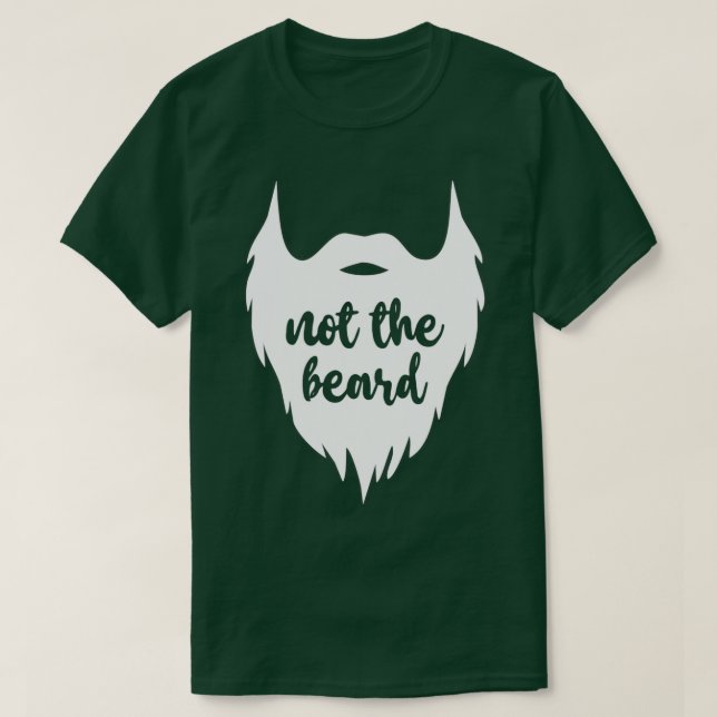 Camiseta No la barba (Diseño del anverso)