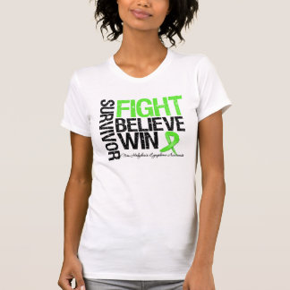 Camiseta No la lucha del superviviente del linfoma de