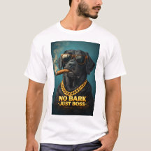 No Ladra Solo Manda – Perro Poderoso con Cigarro y