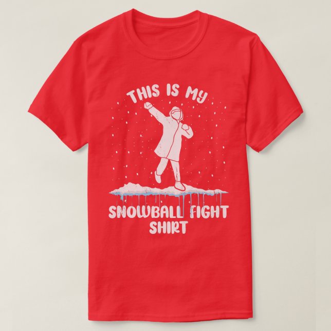 Camiseta No lamento nada gracioso la nieve de Snowball (Diseño del anverso)