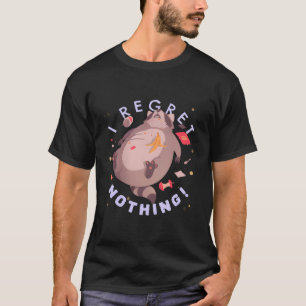 Camiseta No Lamento Nada Grasas Racoon Grasa Racoon Gracios