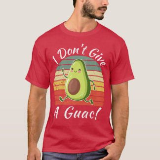 Camiseta No Le Dé Un Guac Funny Aguacate Vegan Vintage