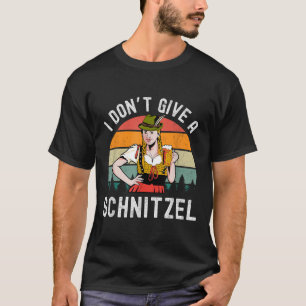 Camiseta No Le Dé Un Schnitzel A La Cerveza Wurst Gracioso