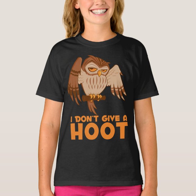 Camiseta No le doy a un búho zoquete (Anverso)