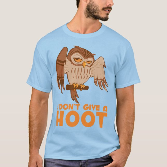 Camiseta No le doy a un búho zoquete (Anverso)