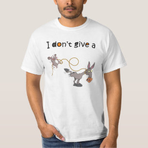 Camiseta no le doy a un ratón que camina un burro
