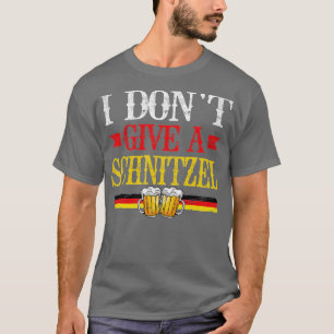 Camiseta No le doy a una mujer alemana honrada de Schnitzel