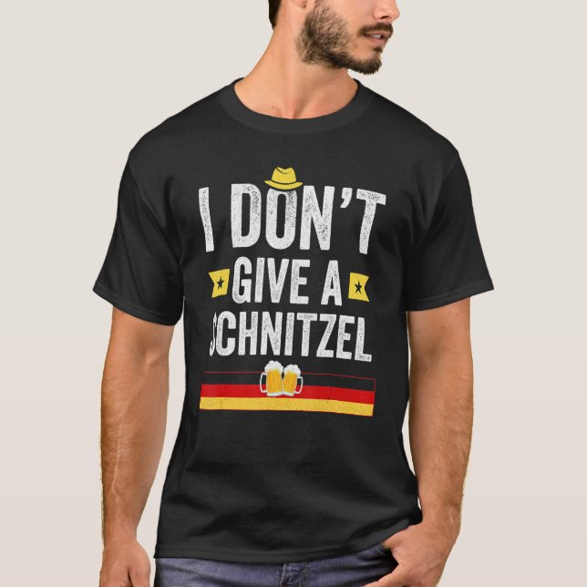 Camiseta No le doy un alemán a Schnitzel (Anverso)