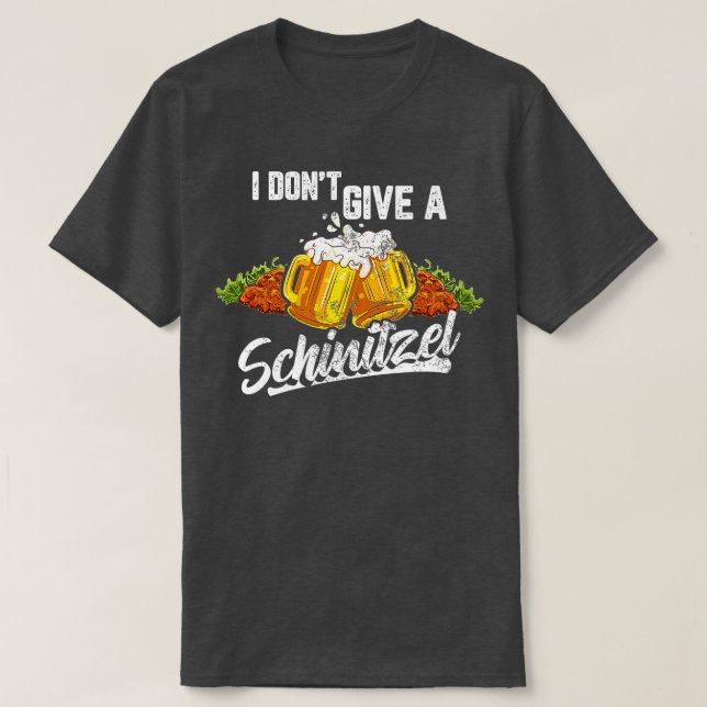 Camiseta No le doy un Schnitzel a Alemania Wurst Okto (Diseño del anverso)