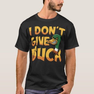 Camiseta No le doy una raza de perro de pato