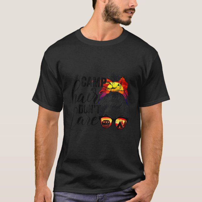 Camiseta No le importa la cita del campamento de Bun Camp (Anverso)