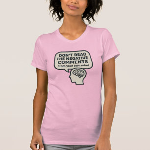Camiseta No lean los comentarios negativos