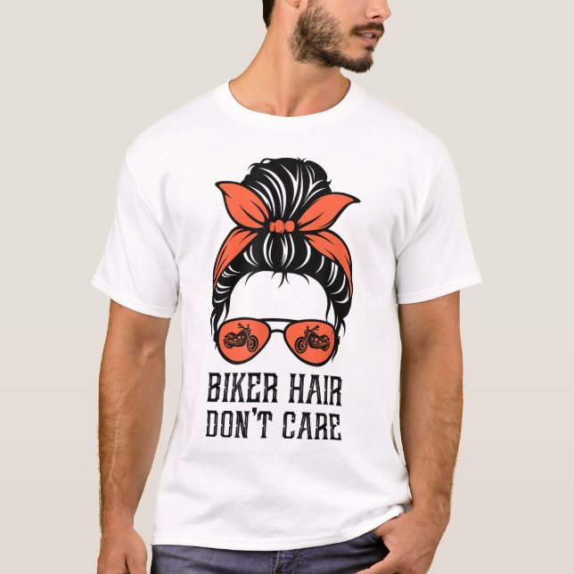 Camiseta No les importa la desordenada bicicleta de un boll (Anverso)