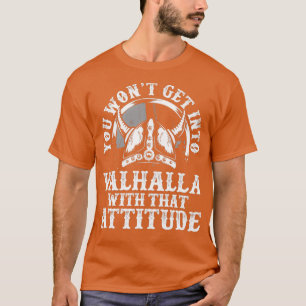 Camiseta No llegarás a valhalla 2