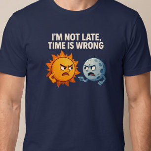 Camiseta No Llegó Tarde, El Reloj Está Mal