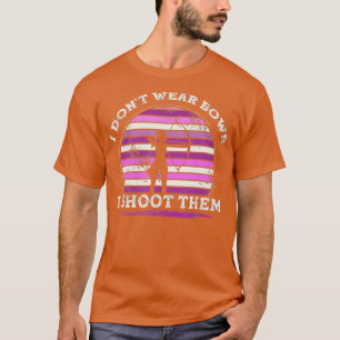 Camiseta No Llevo Bocas, Les Disparo Arquetería Chica