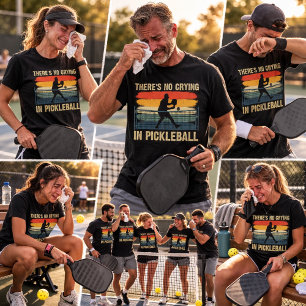 Camiseta No Llorar en Pickleball – Solo Movimientos Audaces
