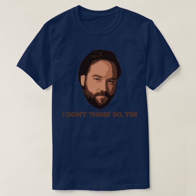 Camiseta No lo creo, Tim (Diseño del anverso)