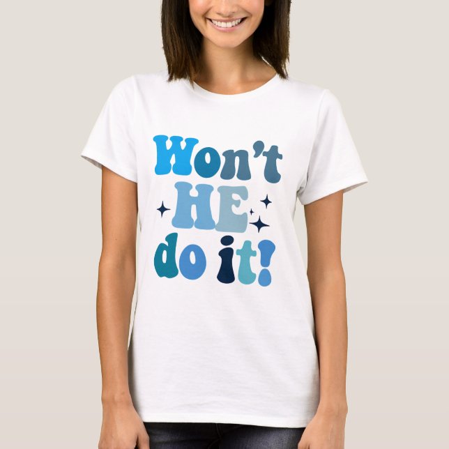 Camiseta No lo hará (Anverso)