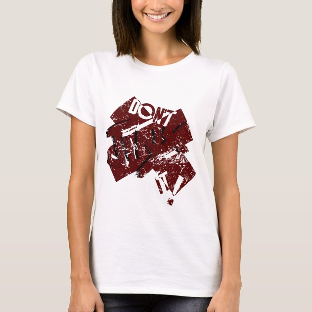 Camiseta ¡No lo jodas! (Anverso)