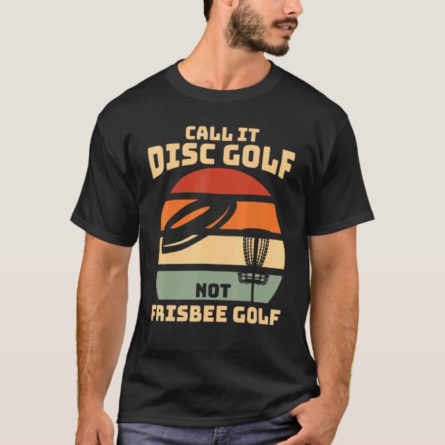 Camiseta No lo llames Frisbee Golf - Disco Golf (Anverso)