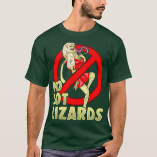 Camiseta No Lot Lizards Husband Gift Wife Trucker Funny Tru